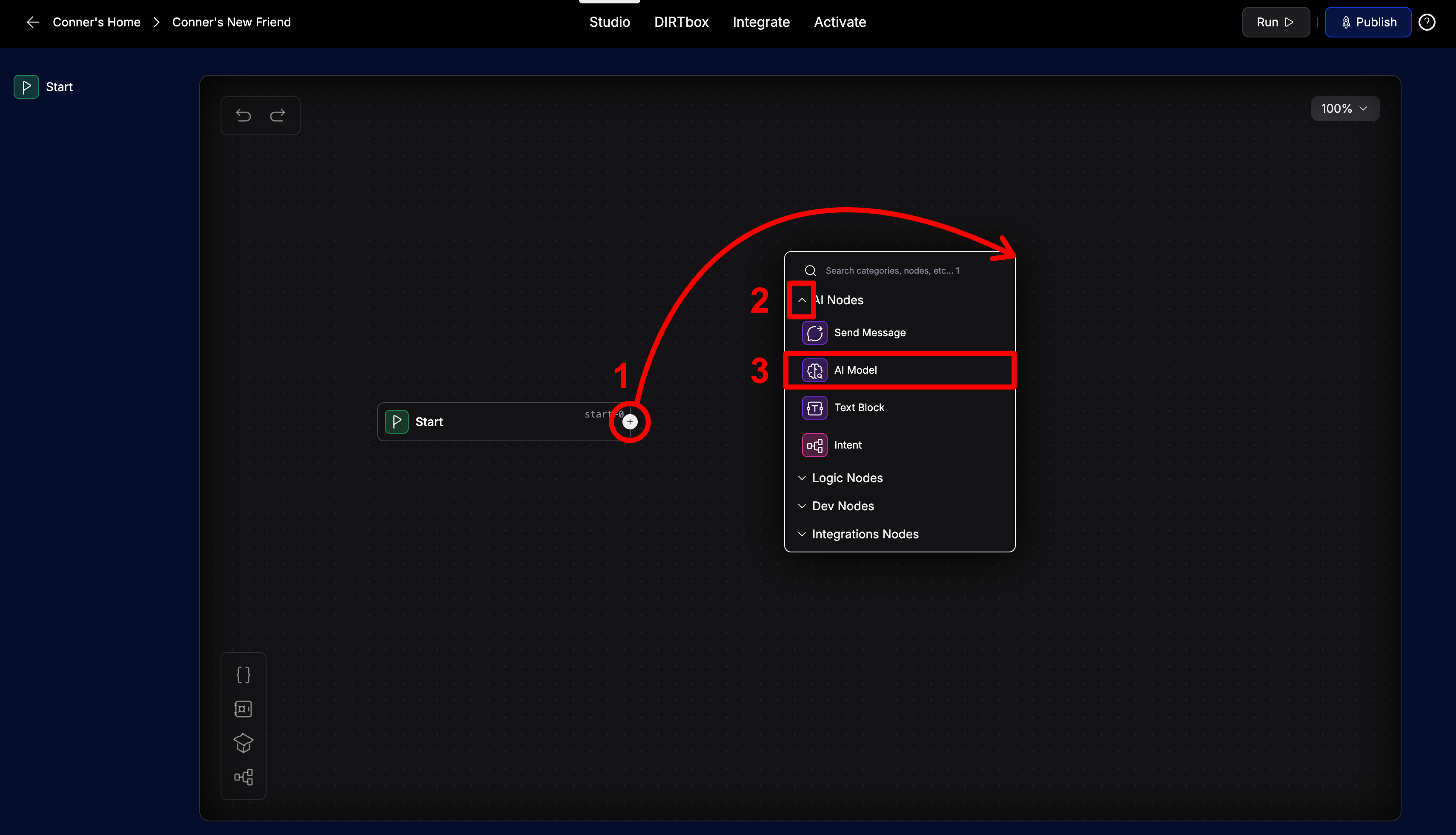 Add AI Node